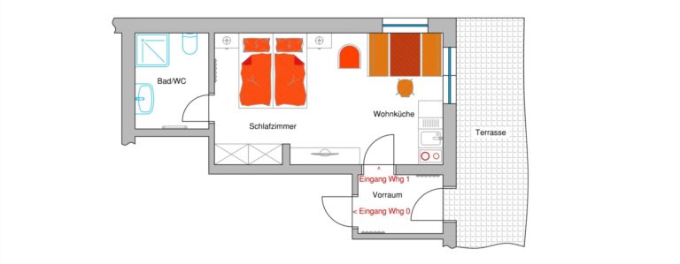 Wohnungsplan TOP 1